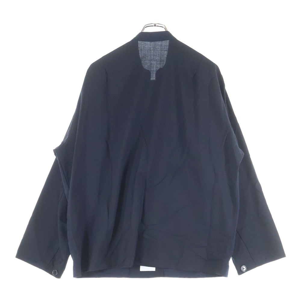 CHANGES(チェンジズ) Remake China Jacket リメイクチャイナジャケット 再構築スタンドカラージャケット ネイビー