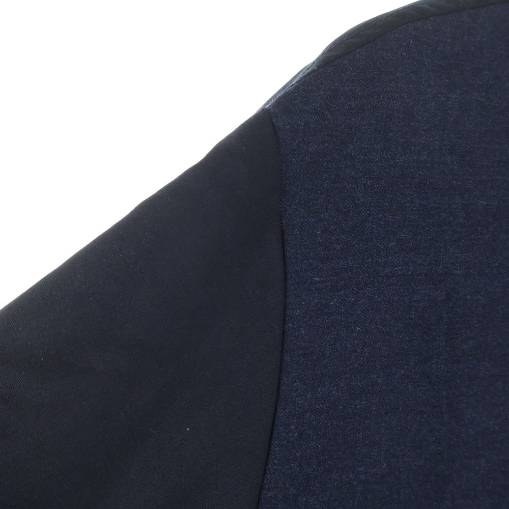 CHANGES(チェンジズ) Remake China Jacket リメイクチャイナジャケット 再構築スタンドカラージャケット ネイビー