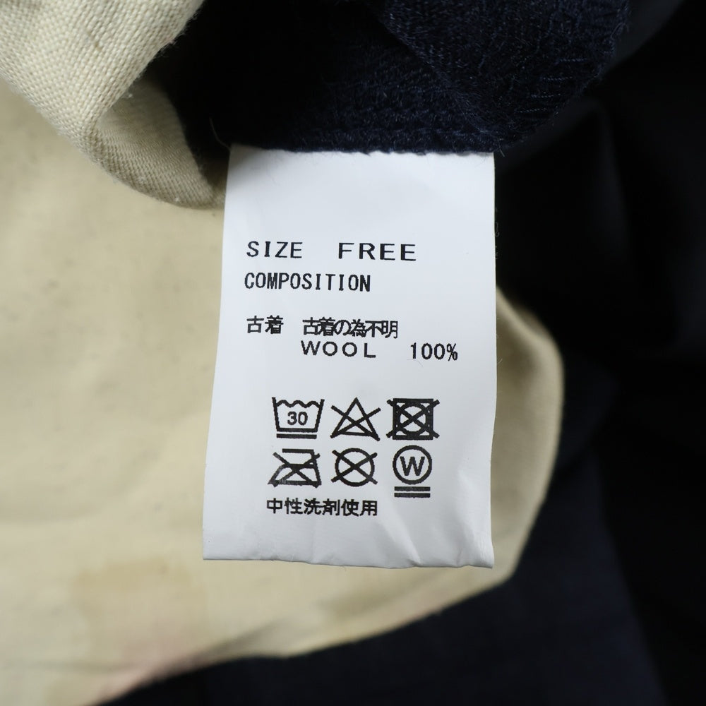 CHANGES(チェンジズ) Remake China Jacket リメイクチャイナジャケット 再構築スタンドカラージャケット ネイビー