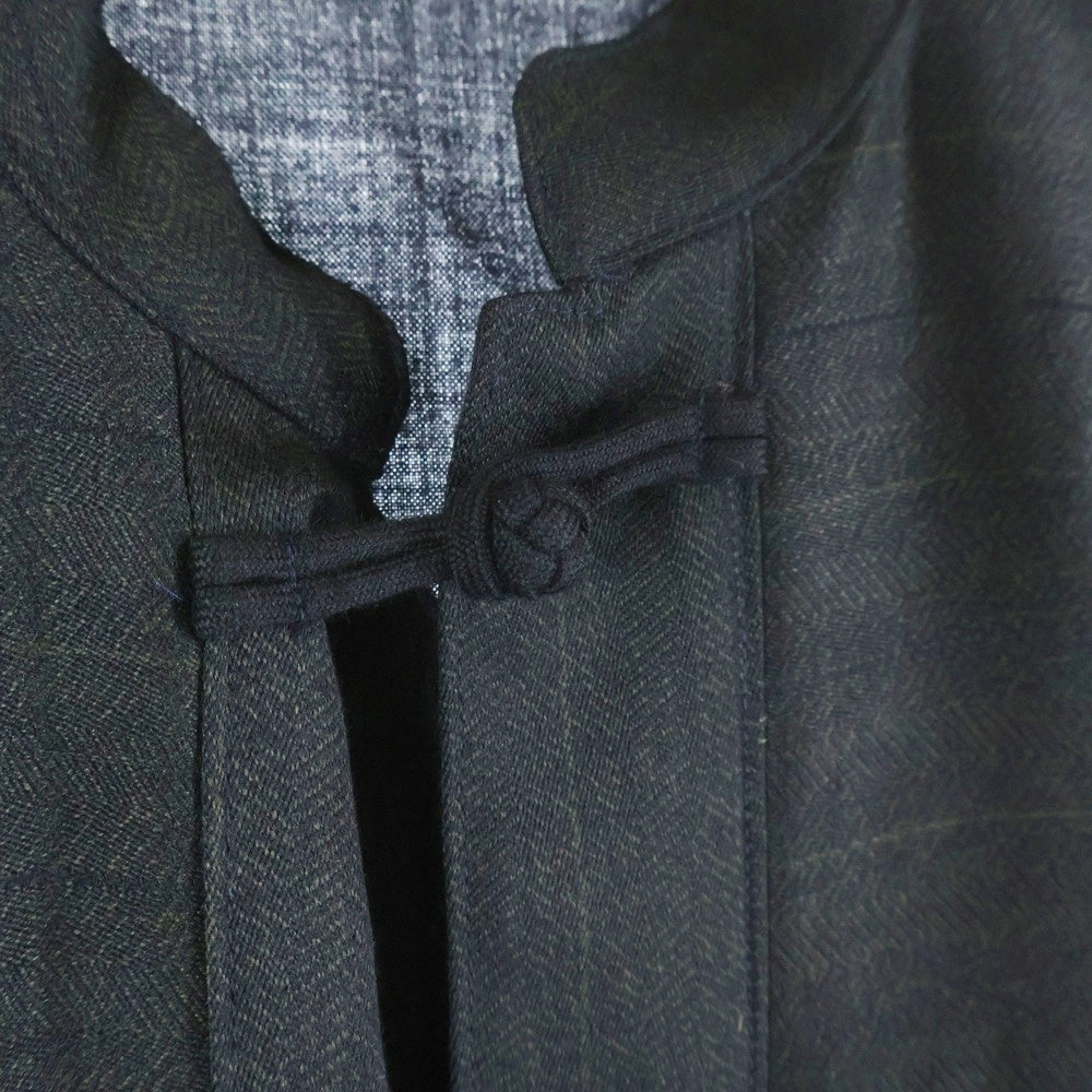 CHANGES(チェンジズ) Remake China Jacket リメイクチャイナジャケット 再構築スタンドカラージャケット グレー