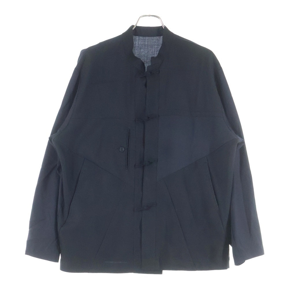 CHANGES(チェンジズ) Remake China Jacket リメイクチャイナジャケット 再構築スタンドカラージャケット ブラック