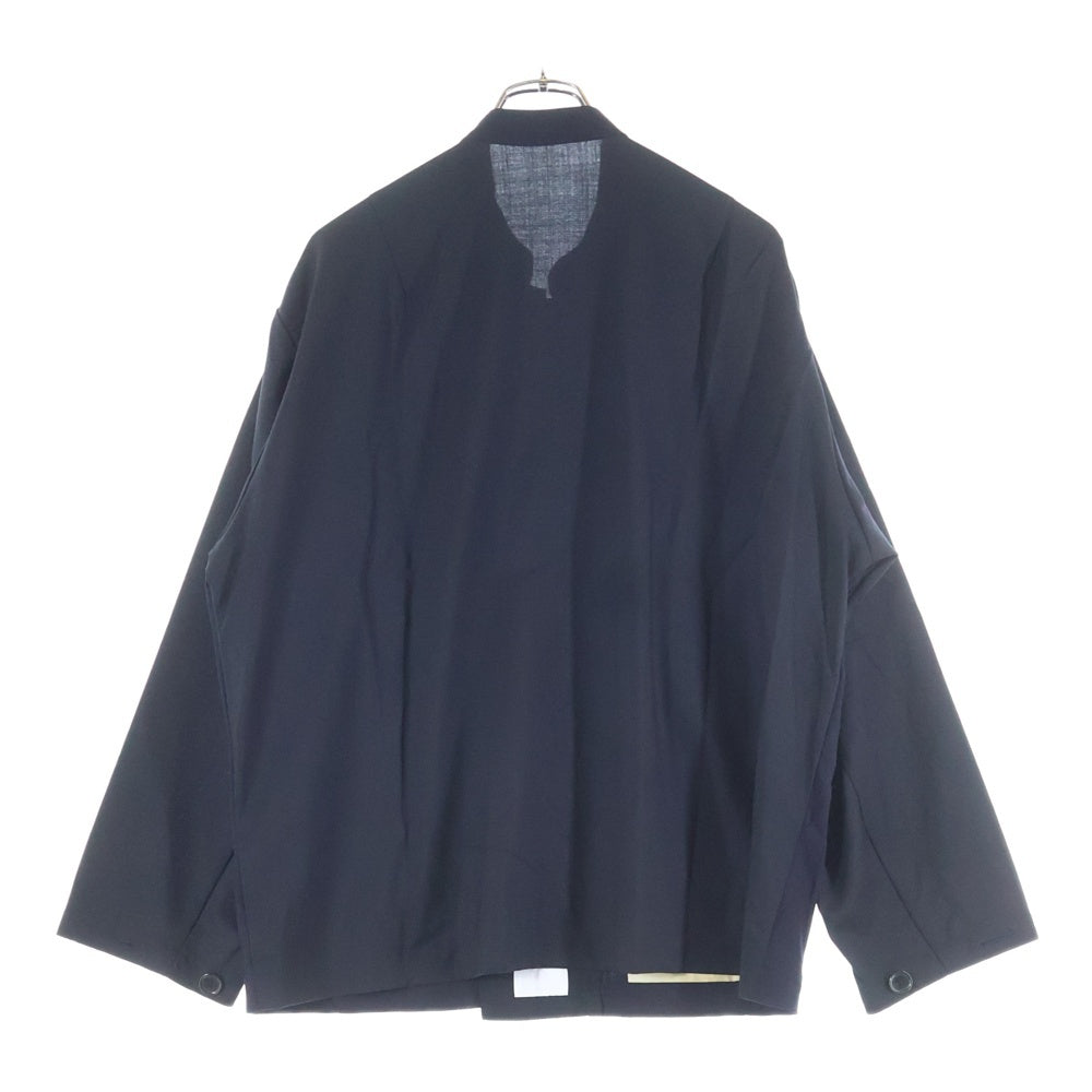 CHANGES(チェンジズ) Remake China Jacket リメイクチャイナジャケット 再構築スタンドカラージャケット ネイビー