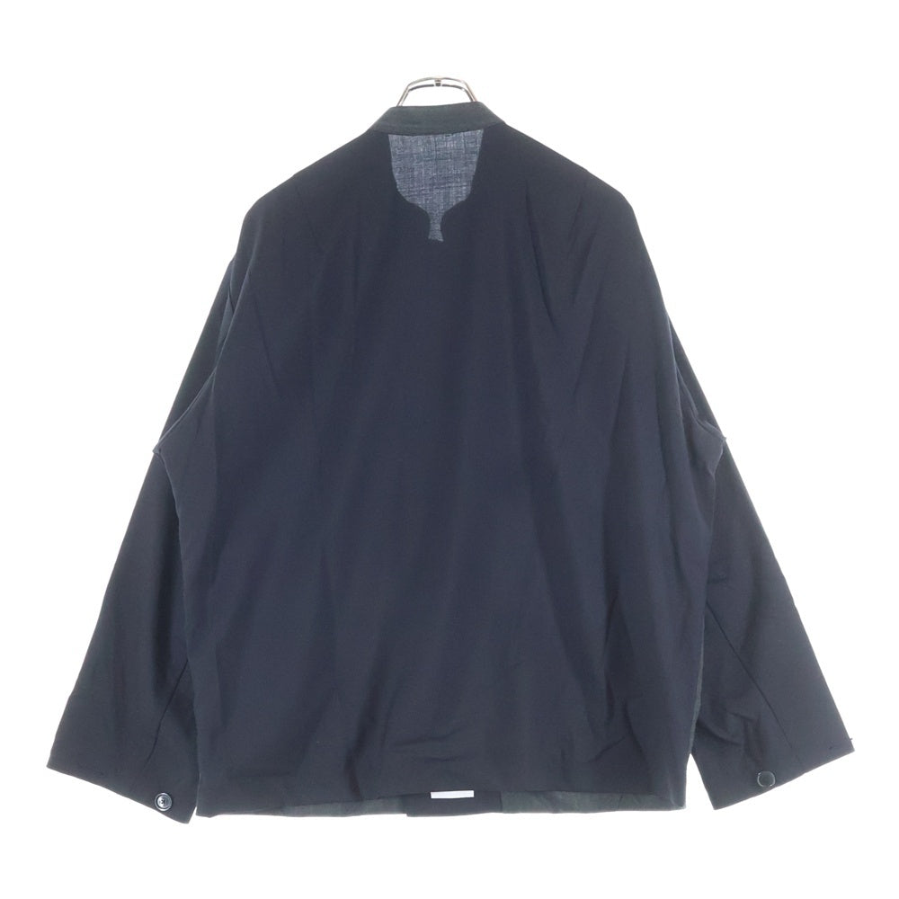 CHANGES(チェンジズ) Remake China Jacket リメイクチャイナジャケット 再構築スタンドカラージャケット グレー