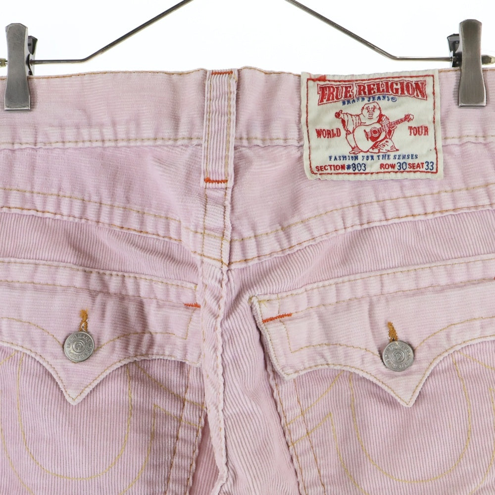 True Religion トゥルーレリジョン フレア コーデュロイ 27 TRUE RELIGION(トゥルーレリジョン) 803 Stone Wash Corduroy Flare