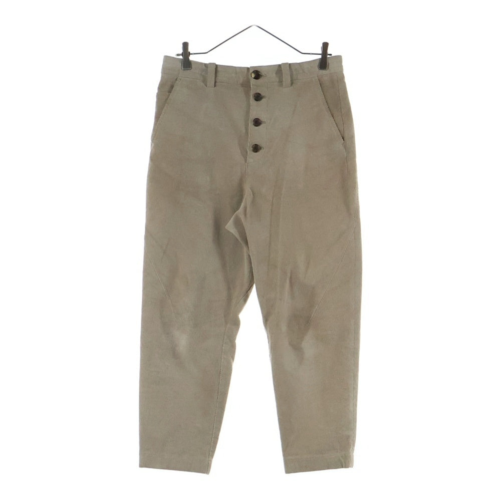 UNDERCOVER(アンダーカバー) Cotton Corduroy Pants コットンコーデュロイパンツ クロップドコーデュロイパンツ UC2E4501-1 ベージュ