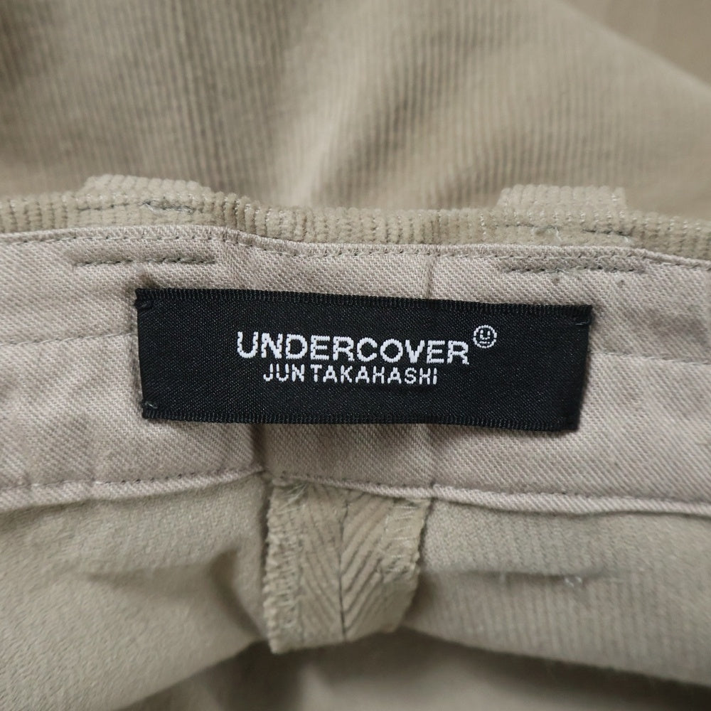 UNDERCOVER(アンダーカバー) Cotton Corduroy Pants コットンコーデュロイパンツ クロップドコーデュロイパンツ UC2E4501-1 ベージュ