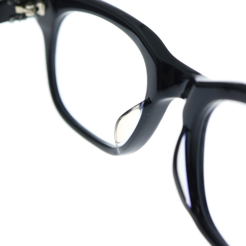 CHROME HEARTS(クロムハーツ) INSTABUTT インスタバット BSフレアテンプルウェリントンサングラス アイウェア 眼鏡 ブラック/シルバー