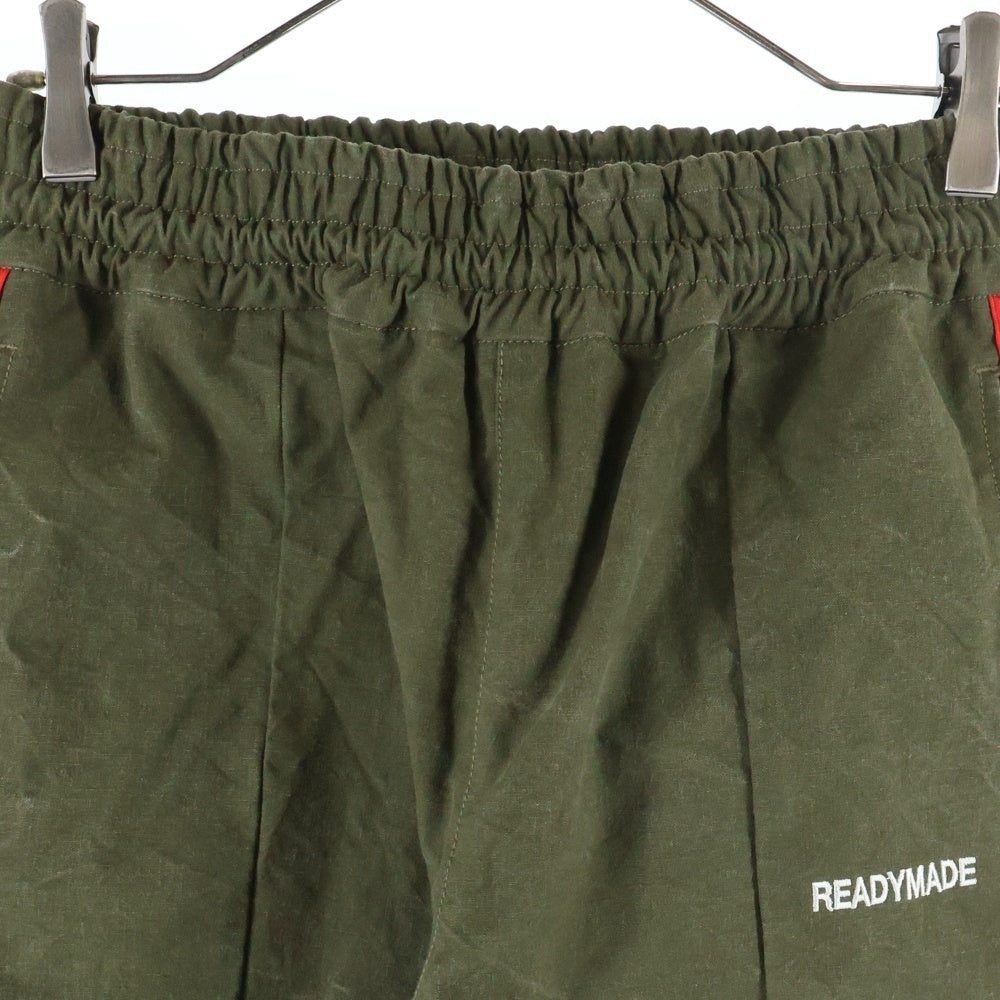 READY MADE(レディメイド) TRUCK PANTS サイドスナップ トラックパンツ カーキ