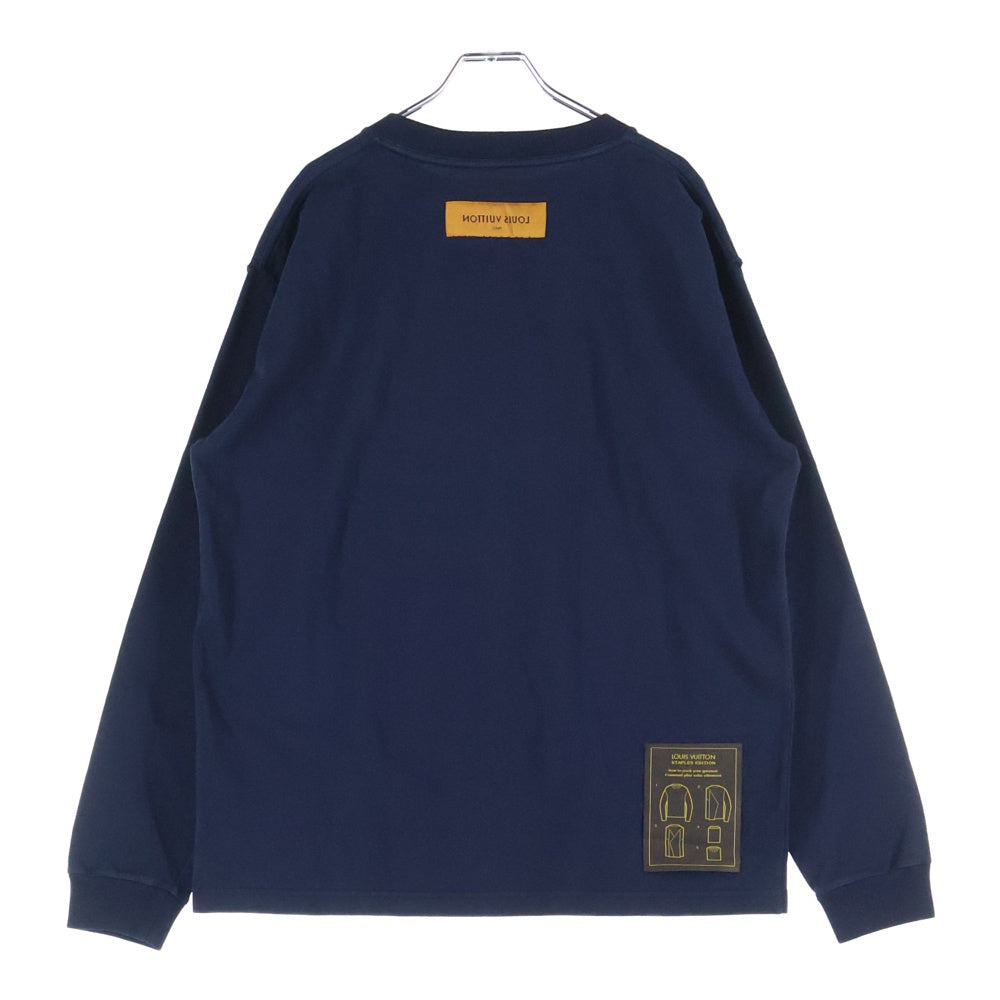 LOUIS VUITTON(ルイヴィトン) 21AW Inside Out Back Neck Tag Crewneck