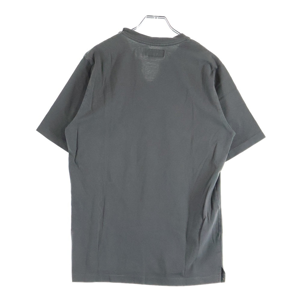 Yohji Yamamoto POUR HOMME(ヨウジヤマモト プールオム) Keyhole Neck T-Shirt キーネックTシャツ キーネック半袖カットソー グレー