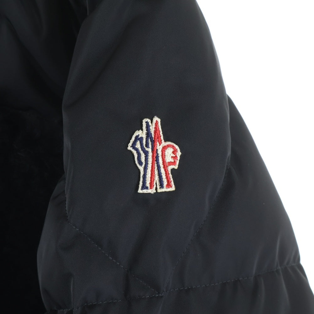 MONCLER GRENOBLE モンクレールグルノーブル 25AW GIRFFORD JACKET ギルフォードジャケット ジップアップボア切替ダウンジャケット K20971A00037 ブラック MONCLER GRENOBLE(モンクレールグルノーブル) 25AW GIRFFORD JACKET