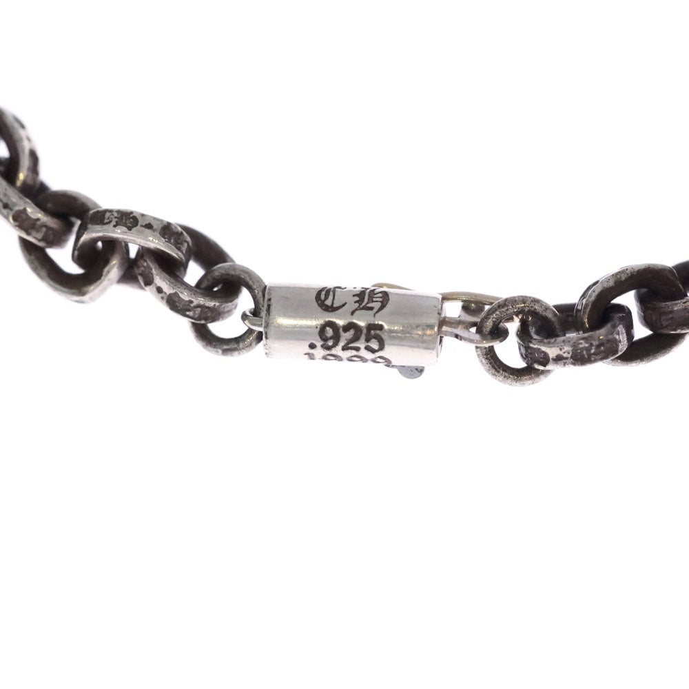 925高品質　ペーパーチェーン CHROME HEARTS（クロムハーツ） ペーパーチェーン ネックレス 約48.5cm