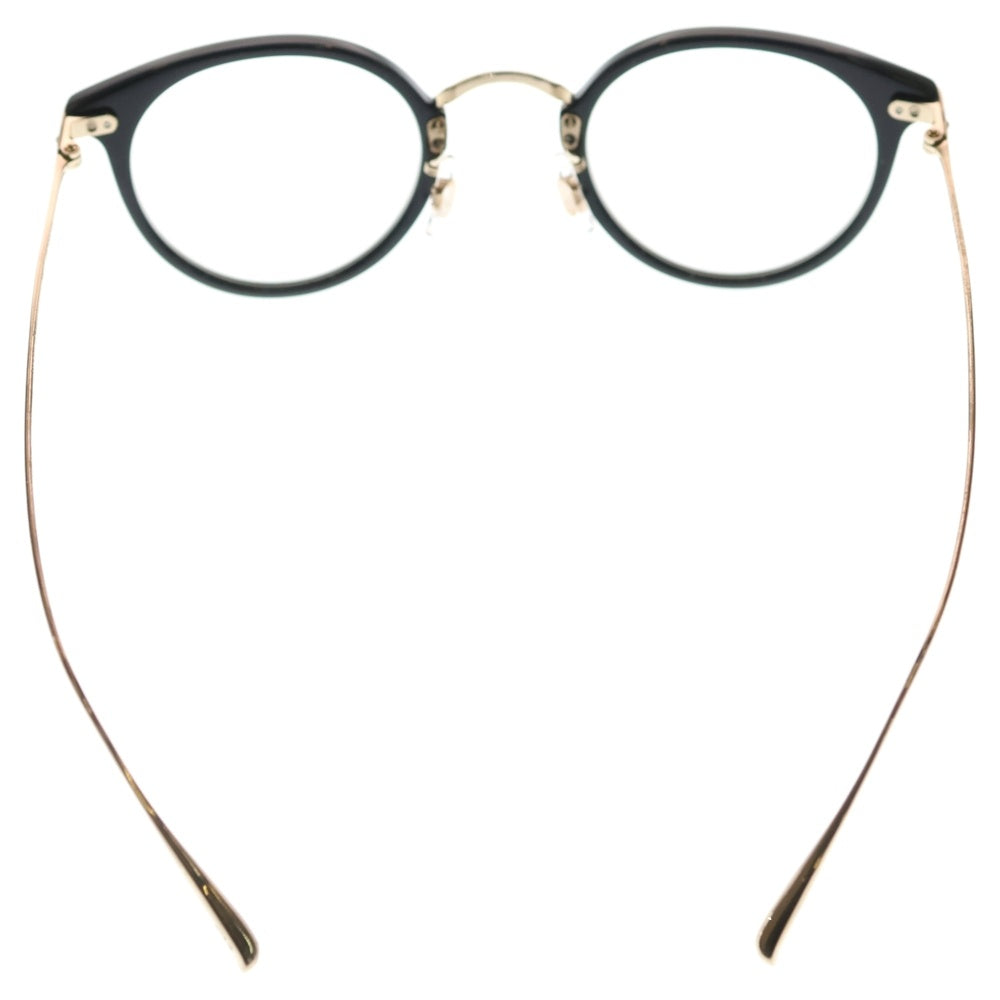 EYEVAN(アイヴァン) Chrissie クリッシー ウェリントン 眼鏡 アイウェア ブラック/ゴールド レディース