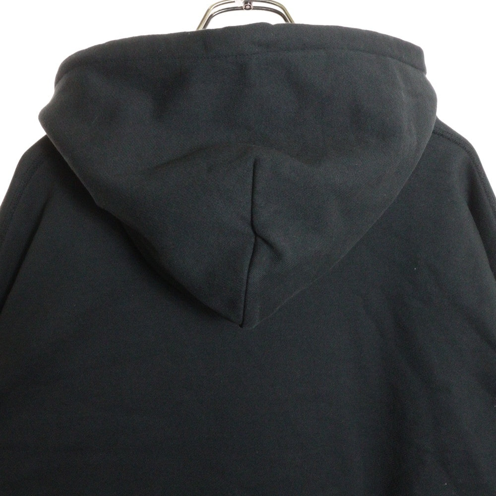 MASSES(マシス) 24AW SWEAT HOODED FREEDOM WASH フリーダムウォッシュ プルオーバーパーカー フーディー ブラック