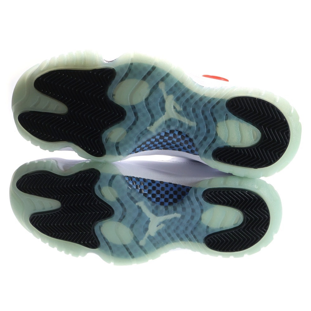NIKE(ナイキ) AIR JORDAN11 RETRO LOW LEGEND BLUE AV2187-117 エアジョーダン11 レジェンドブルー ローカットスニーカー ホワイト/ブルー US8.5/26.5cm