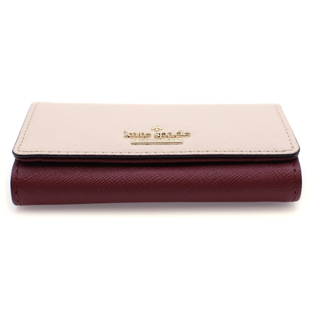 Kate Spade(ケイトスペード) 6連 キーケース キーホルダー ベージュ/レッド レディース