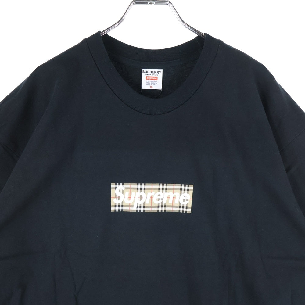 SUPREME(シュプリーム) 22SS×Burberry Box Logo Tee バーバリー