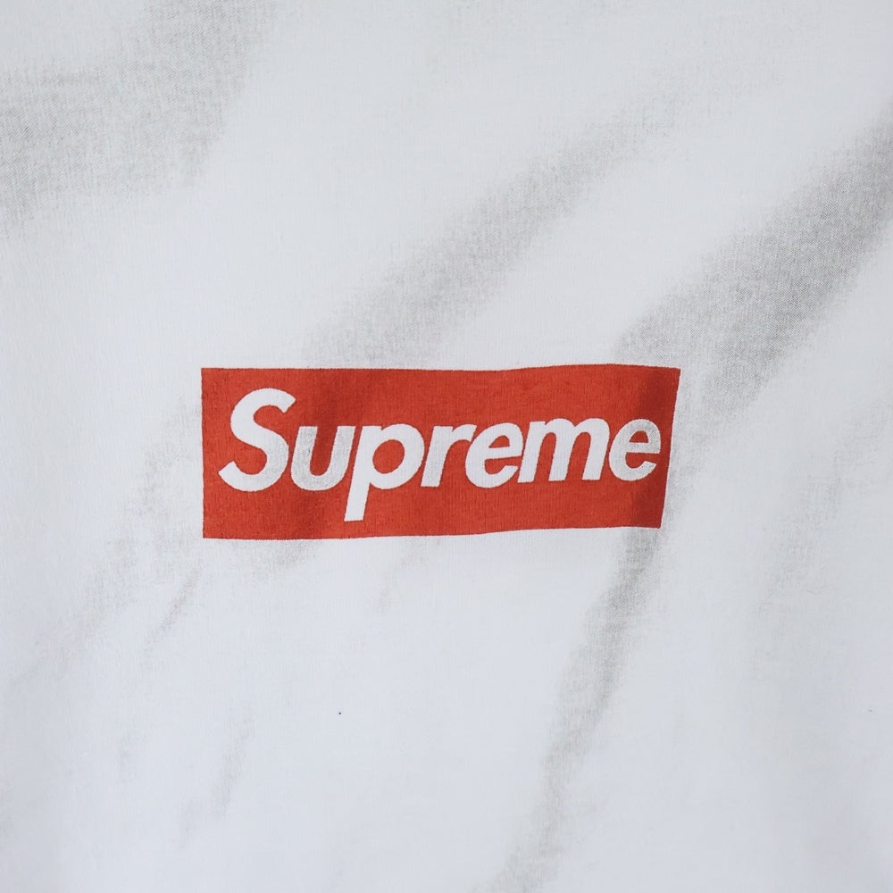 SUPREME(シュプリーム) 24SS ×MM6 Maison Margiela Box Logo Tee エムエムシックスメゾンマルジェラ ボックスロゴプリント半袖Tシャツ カットソー ホワイト
