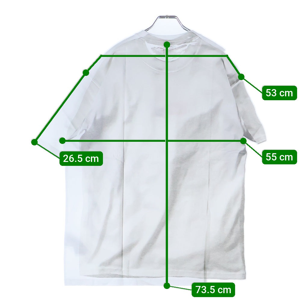 SUPREME(シュプリーム) 24SS ×MM6 Maison Margiela Box Logo Tee エムエムシックスメゾンマルジェラ ボックスロゴプリント半袖Tシャツ カットソー ホワイト