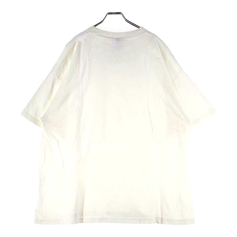 SAINT MICHAEL(セントマイケル) 24SS BR_LS TEE ボーンレイズ フロントプリント長袖カットソー SM-YS8-0000-C09 ホワイト SM-YS8-0000-C07
