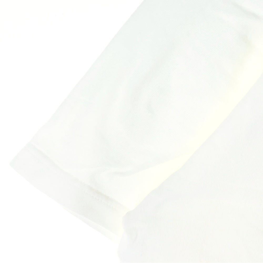 SAINT MICHAEL(セントマイケル) 24SS BR_LS TEE ボーンレイズ フロントプリント長袖カットソー SM-YS8-0000-C09 ホワイト SM-YS8-0000-C07