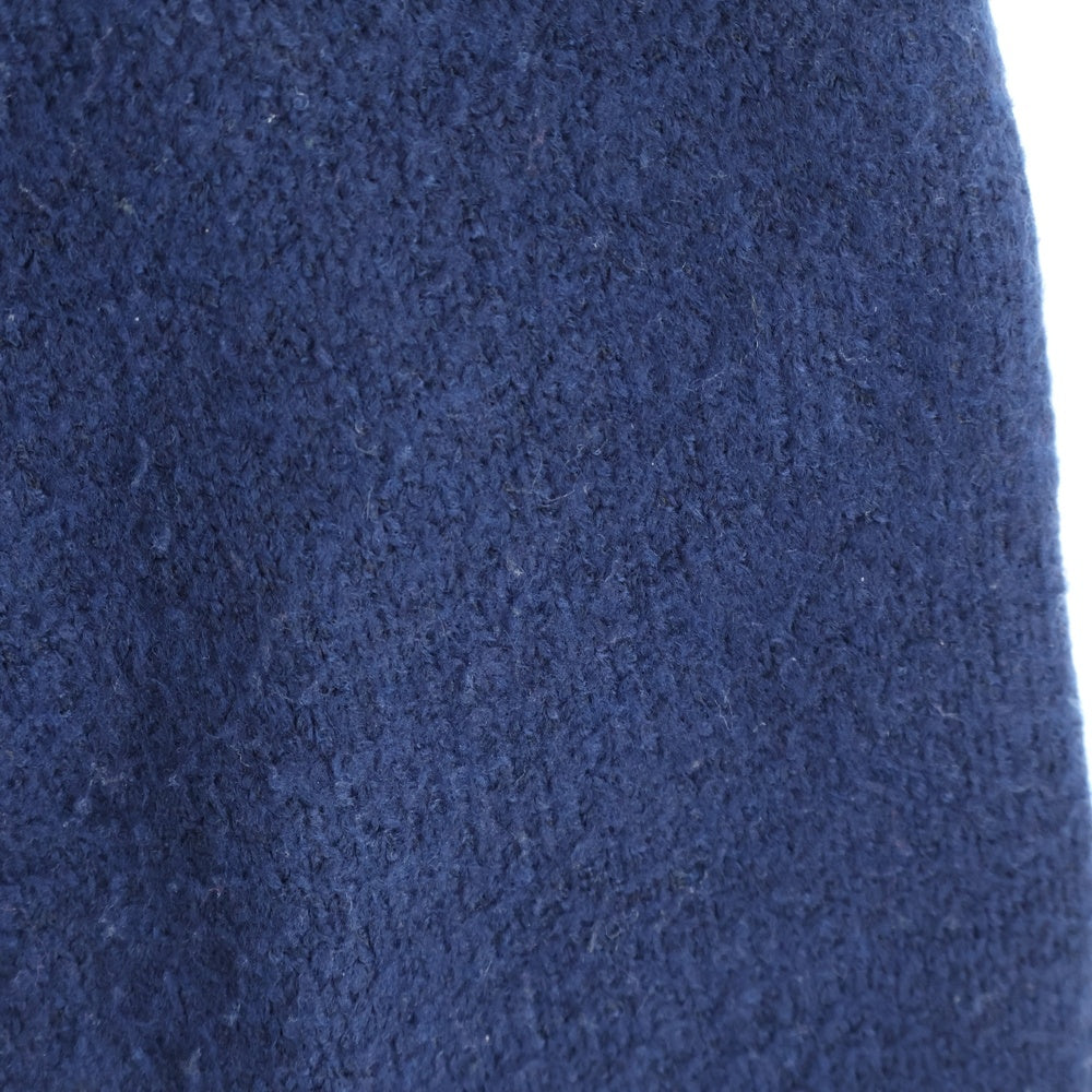 niko and(ニコアンド) ノルディック柄 クルーネックニット ネイビー