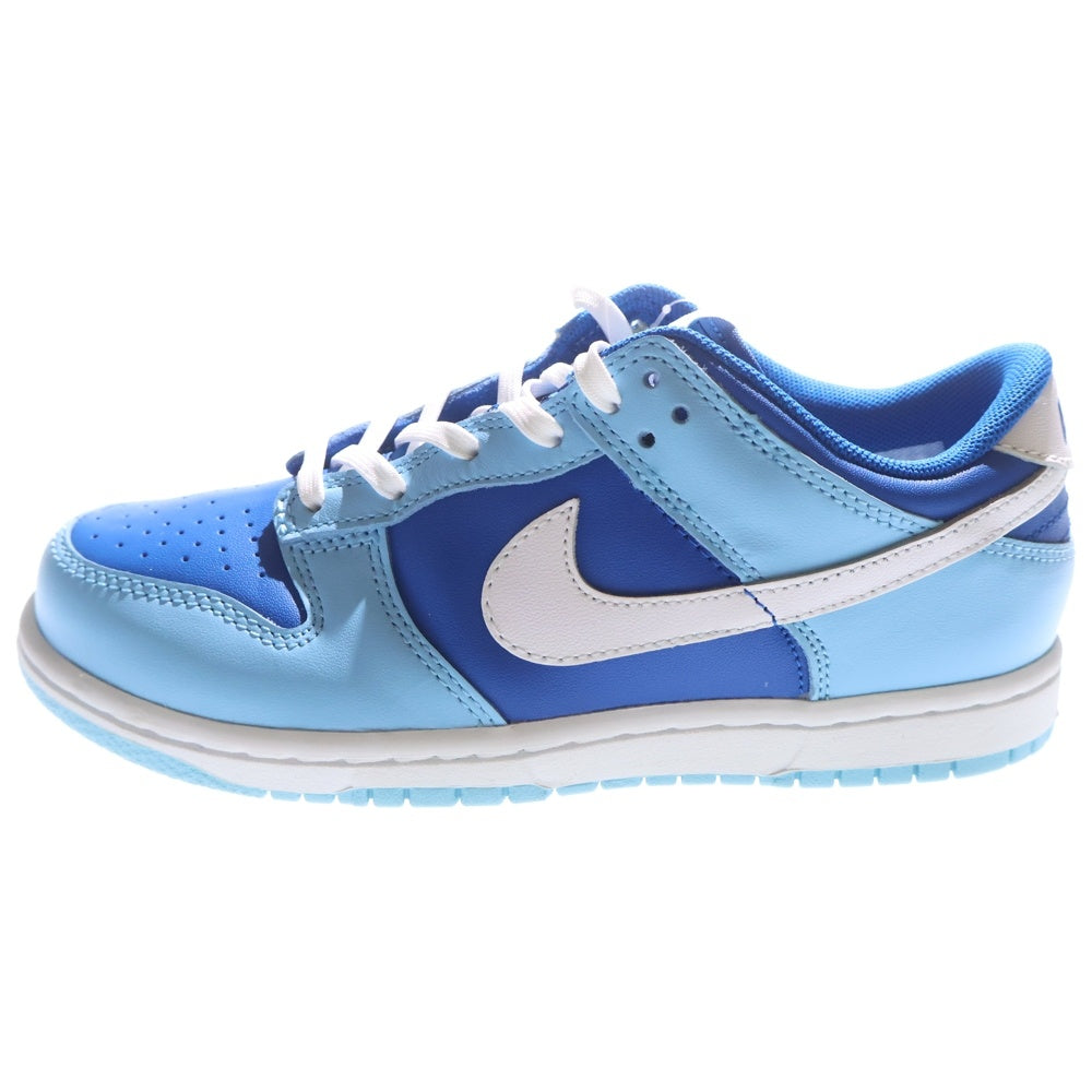 NIKE(ナイキ) Dunk Low Retro QS PS ダンクローレトロQS PS レースアップローカットスニーカー キッズサイズ US3Y/22cm DV2635-400 ブルー