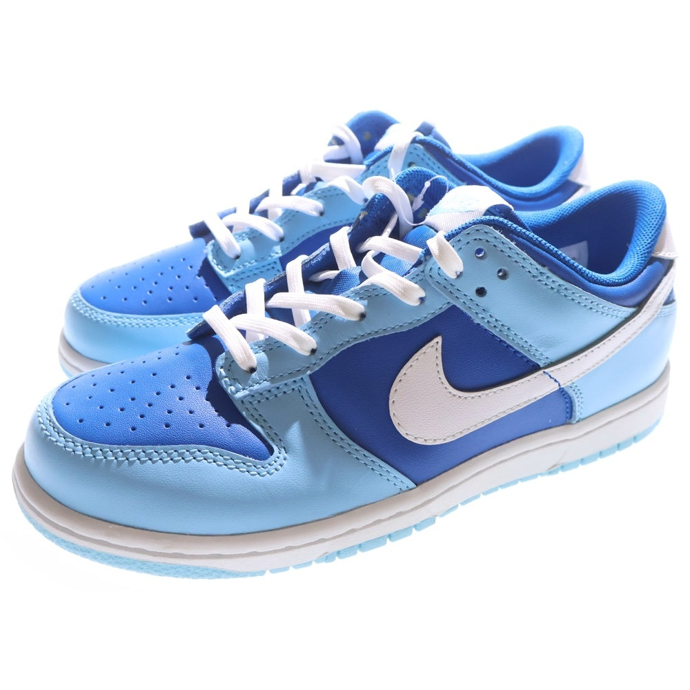 NIKE(ナイキ) Dunk Low Retro QS PS ダンクローレトロQS PS レースアップローカットスニーカー キッズサイズ US3Y/22cm DV2635-400 ブルー