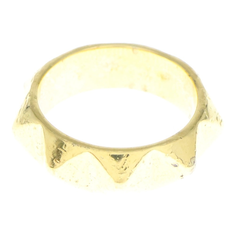 HYSTERIC GLAMOUR(ヒステリックグラマー) ゴールドメッキ スタッズリング SV925