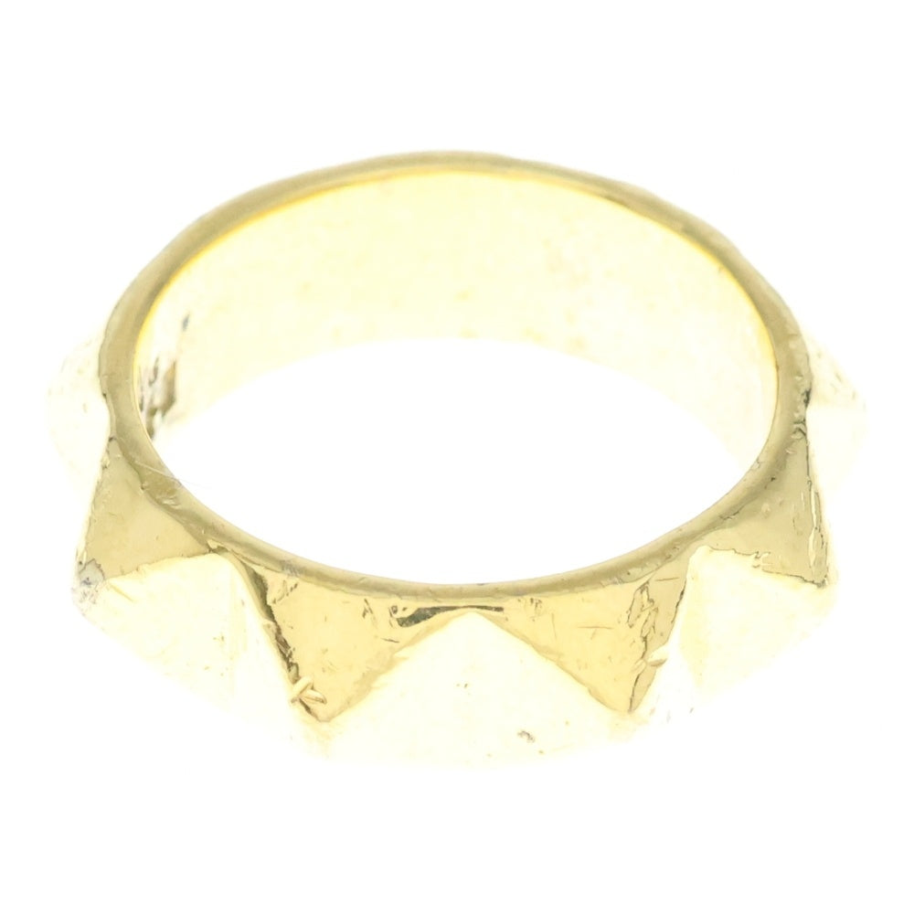 HYSTERIC GLAMOUR(ヒステリックグラマー) ゴールドメッキ スタッズリング SV925