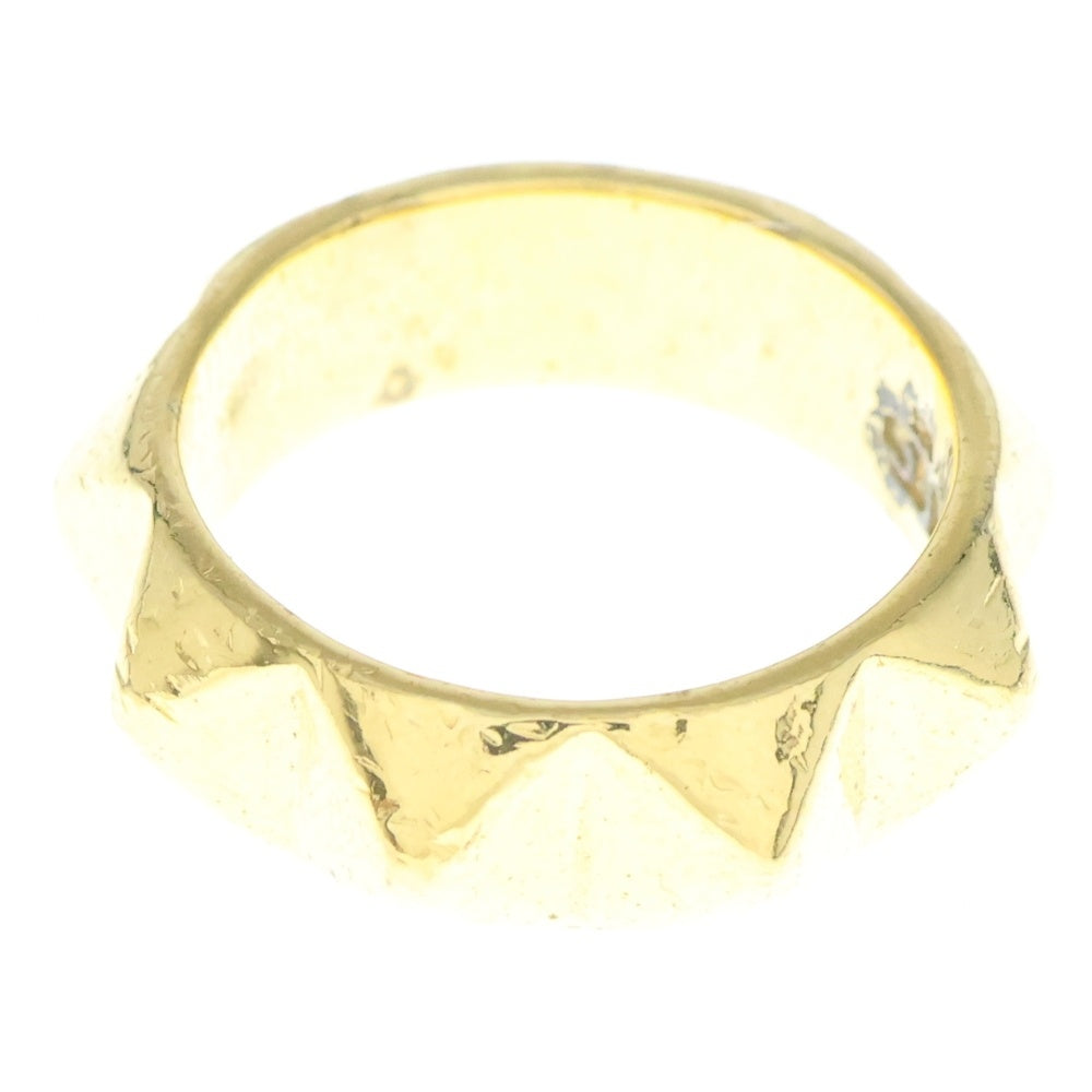 HYSTERIC GLAMOUR(ヒステリックグラマー) ゴールドメッキ スタッズリング SV925