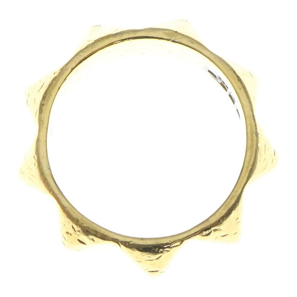 HYSTERIC GLAMOUR(ヒステリックグラマー) ゴールドメッキ スタッズリング SV925