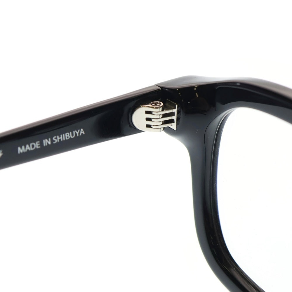 N.S.H(エヌエスエイチ) BLAZE GAZE 調光レンズ ウェリントンサングラス 眼鏡 ブラック