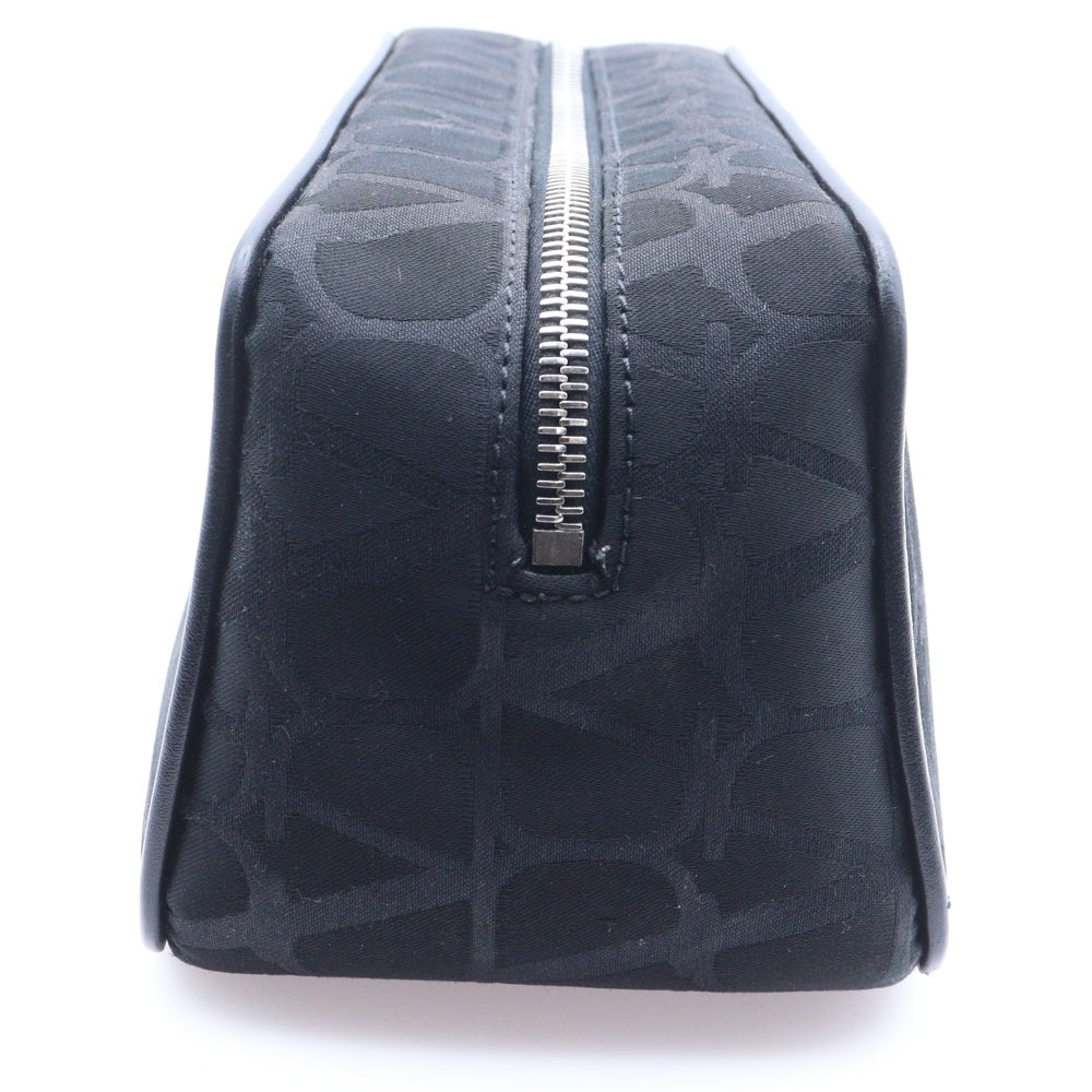 VALENTINO GARAVANI(ヴァレンチノガラヴァーニ) Toile Iconograph Travel Pouch トワルイコノグラフトラベルポーチ クラッチバッグ 4Y2P0R94CSH ブラック