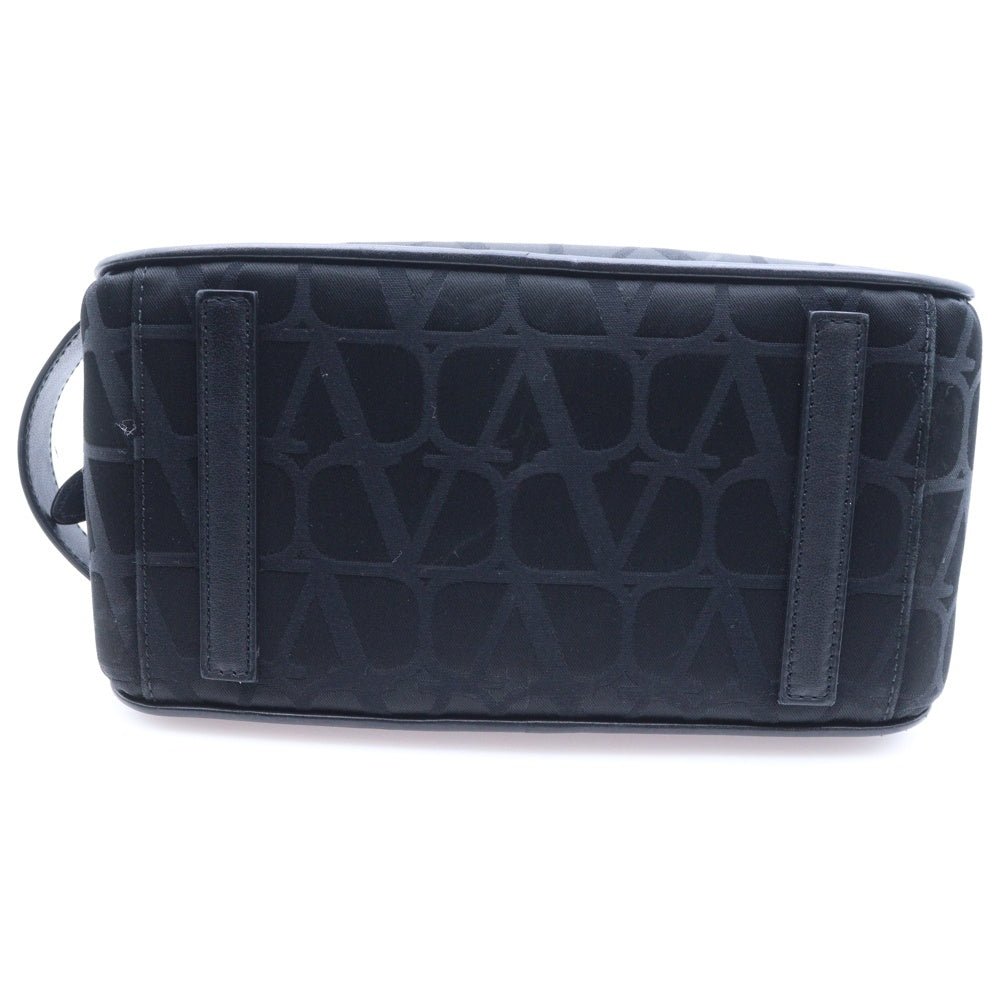 VALENTINO GARAVANI(ヴァレンチノガラヴァーニ) Toile Iconograph Travel Pouch トワルイコノグラフトラベルポーチ クラッチバッグ 4Y2P0R94CSH ブラック
