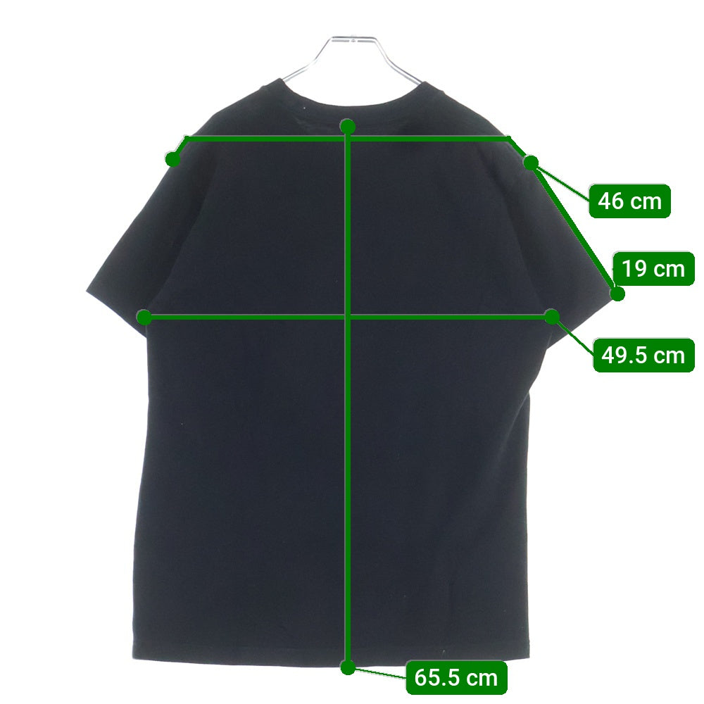 GOD SELECTION XXX(ゴッドセレクショントリプルエックス) Mulch Box Logo T-Shirts マルチボックスロゴTシャツ ロゴプリントクルーネック半袖Tシャツ ブラック