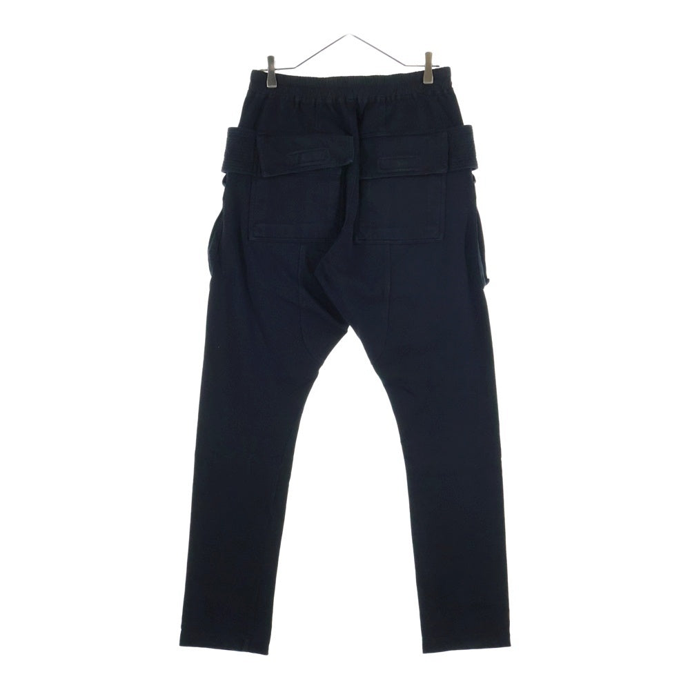 DRKSHDW(ダークシャドウ) 20AW Creatch Cargo クリーチカーゴパンツ ドローストリングフラップポケットスウェットパンツ DU20F1376-RIG ブラック