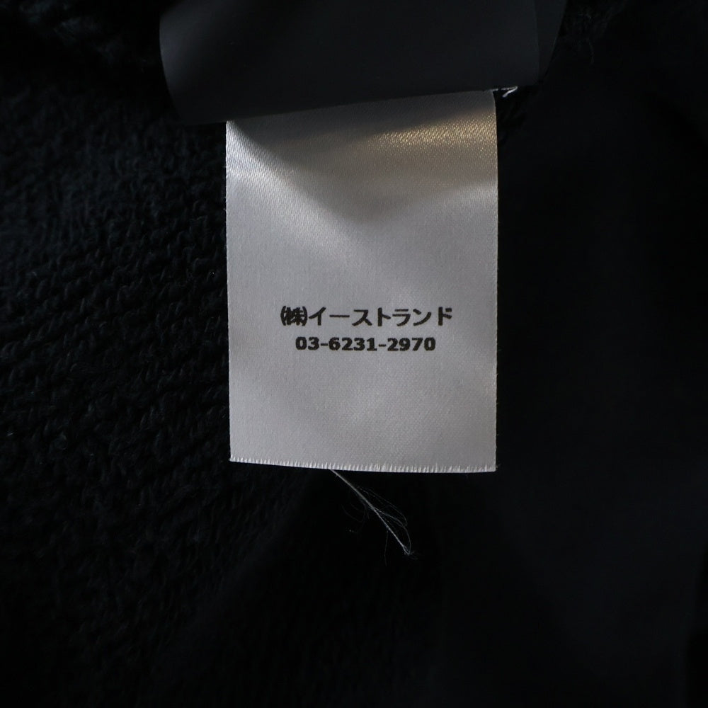 Palm Angels(パームエンジェルス) 21AW BEAR HOODIE ベアー フーディー スウェット プルオーバーパーカー PMBB058R21FLE001 ブラック