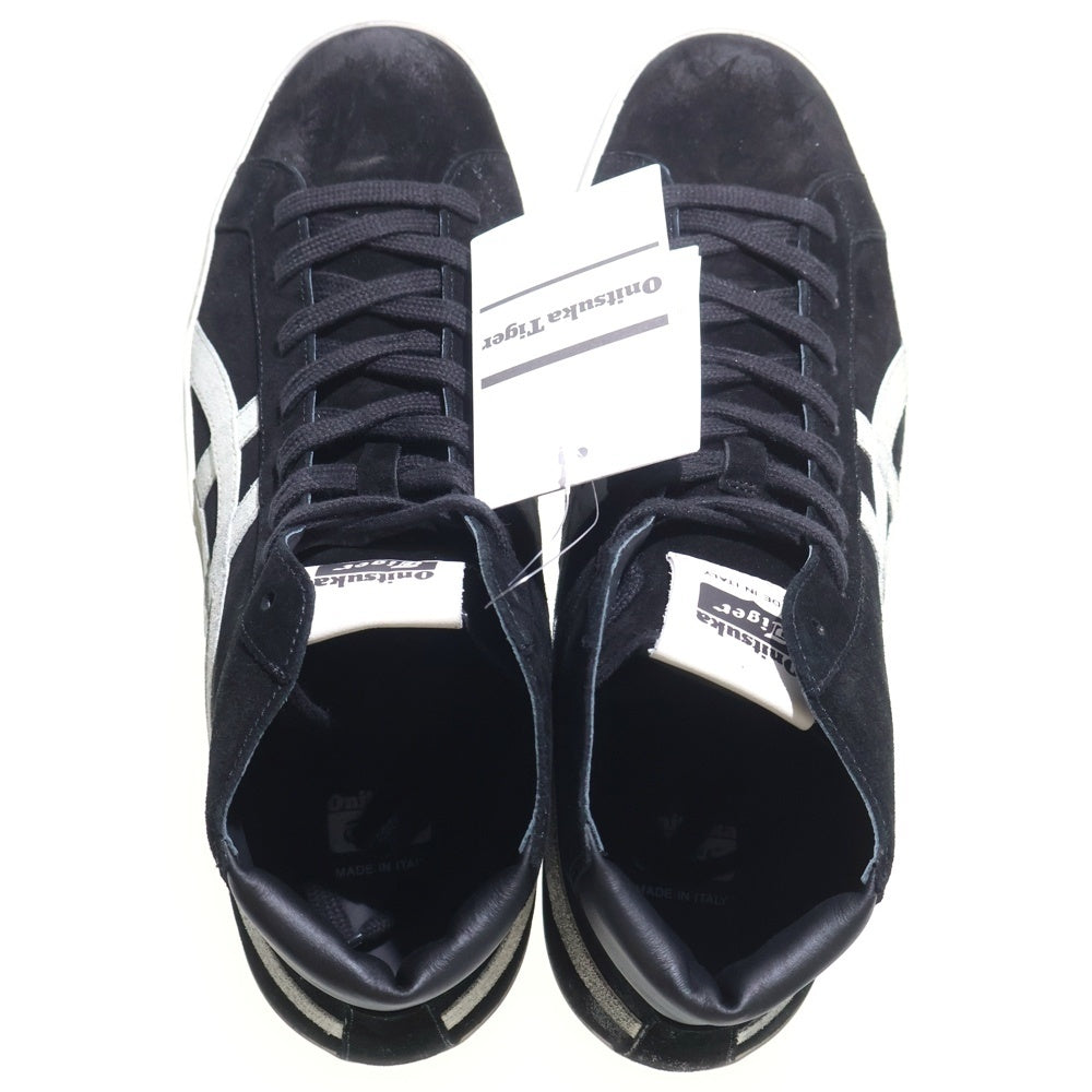Onitsuka Tiger(オニツカタイガー) FABRE MT IM ダメージ加工 スエード ローカットスニーカー ブラック US9.5/27.5cm 1183C551-001