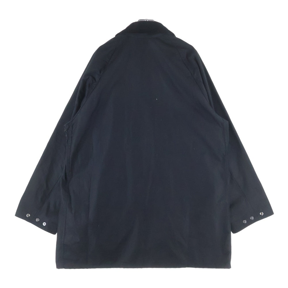 Barbour(バブアー) 25AW SOLWAY ソルウェイ ワックスジャケット オーバーサイズフィット コート ブラック 252MWX2498