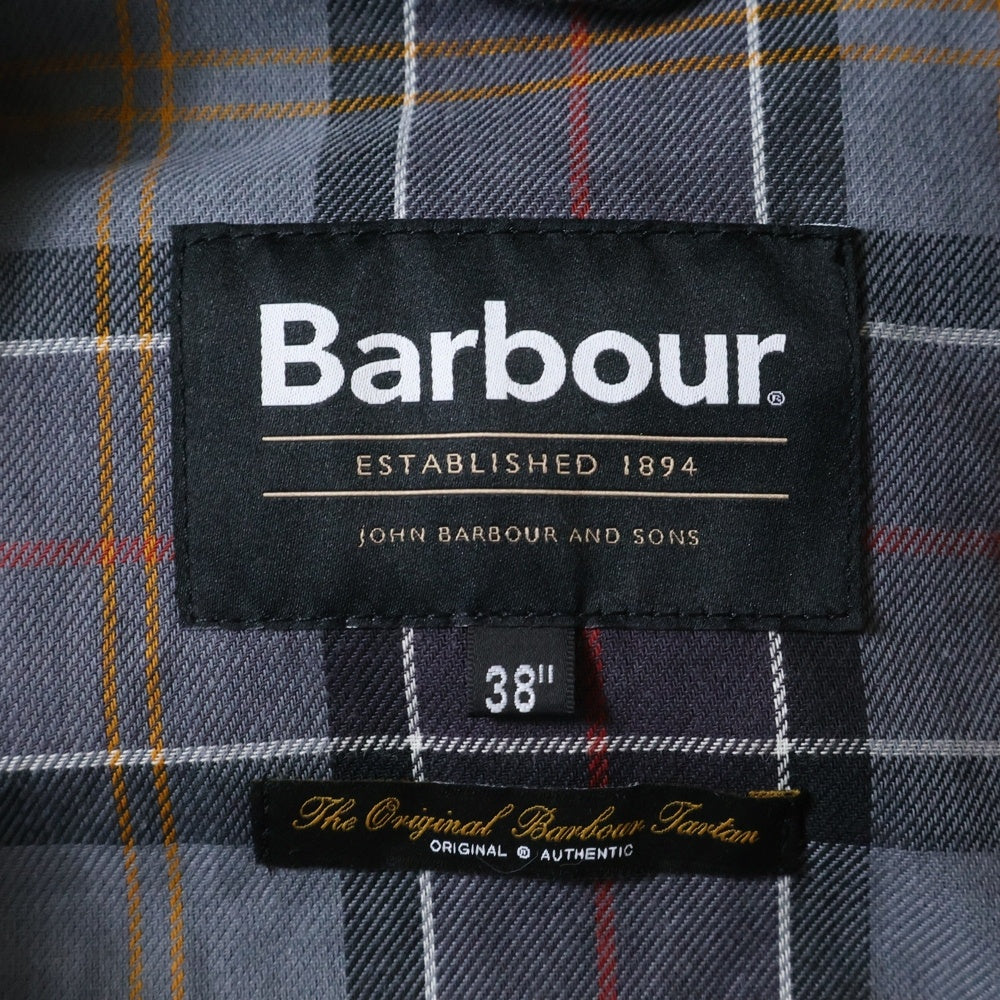Barbour(バブアー) 25AW SOLWAY ソルウェイ ワックスジャケット オーバーサイズフィット コート ブラック 252MWX2498