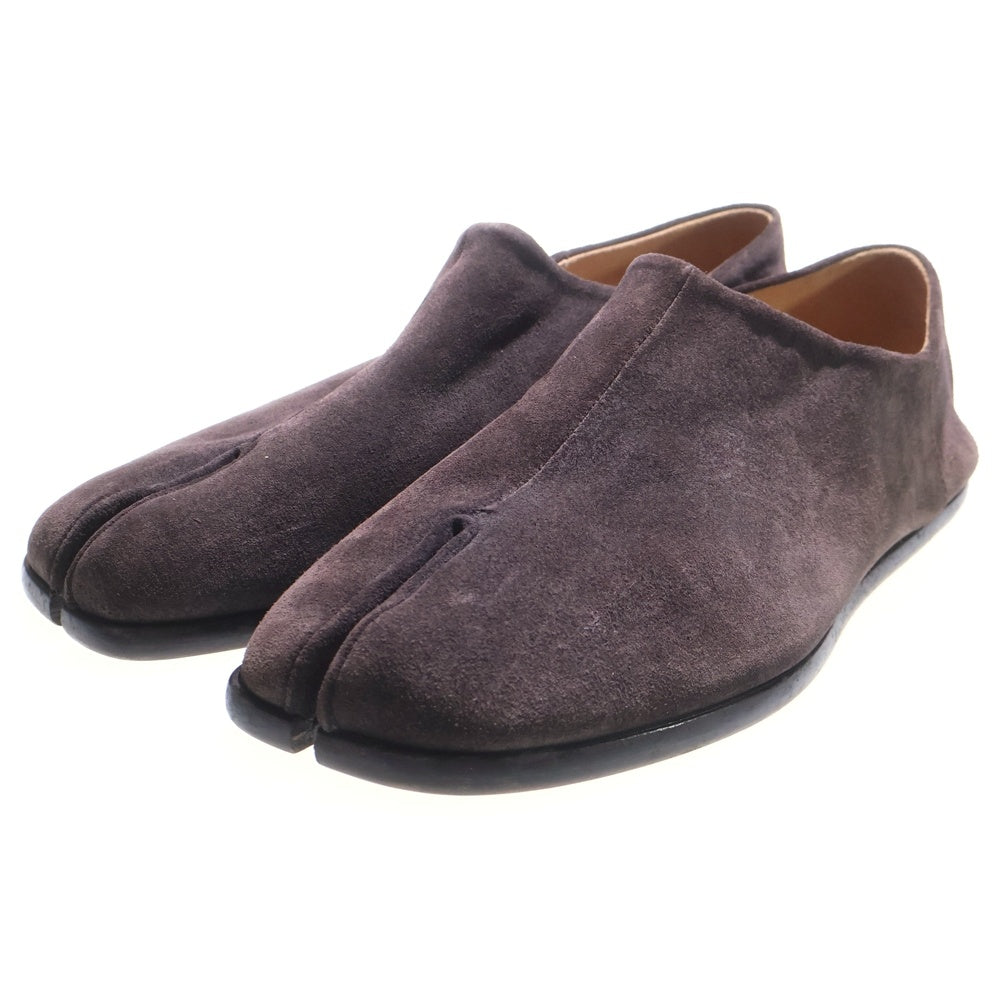 Maison Martin Margiela(メゾンマルタンマルジェラ) Tabi Babouche タビ スウェードレザー ブーツ シューズ ブラウン 42