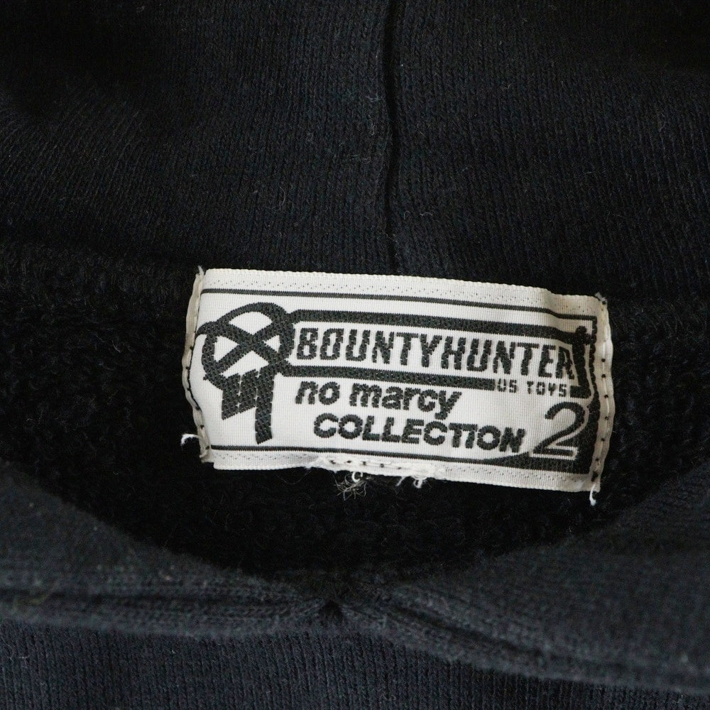 BOUNTY HUNTER(バウンティーハンター) 00s ロゴプリント スウェットパーカー ブラック