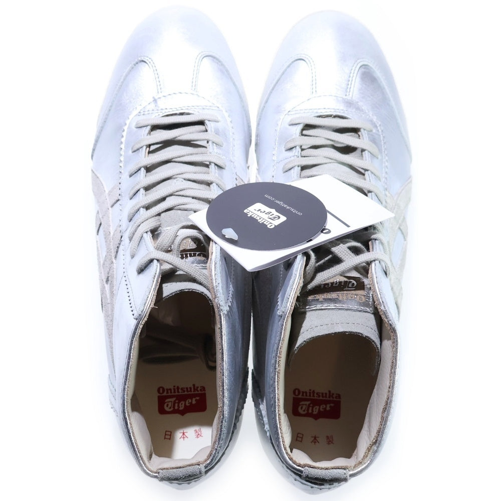 Onitsuka Tiger(オニツカタイガー) MEXICO MID RUNNER DELUXE ミッドカットスニーカー シルバー US9/27cm 1181A608-020