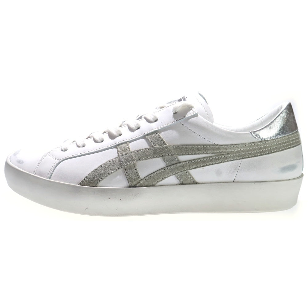 Onitsuka Tiger(オニツカタイガー) FABRE LO IM ダメージ加工 ローカットスニーカー ホワイト/グレー US9/27cm 1183C550-100