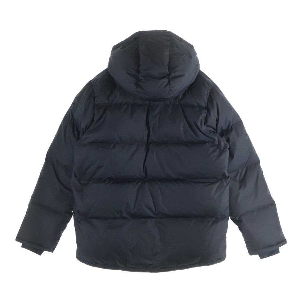 Onitsuka Tiger(オニツカタイガー) DOWN JACKET ジップアップ フーデッド ダウンジャケット ブラック 2183B582