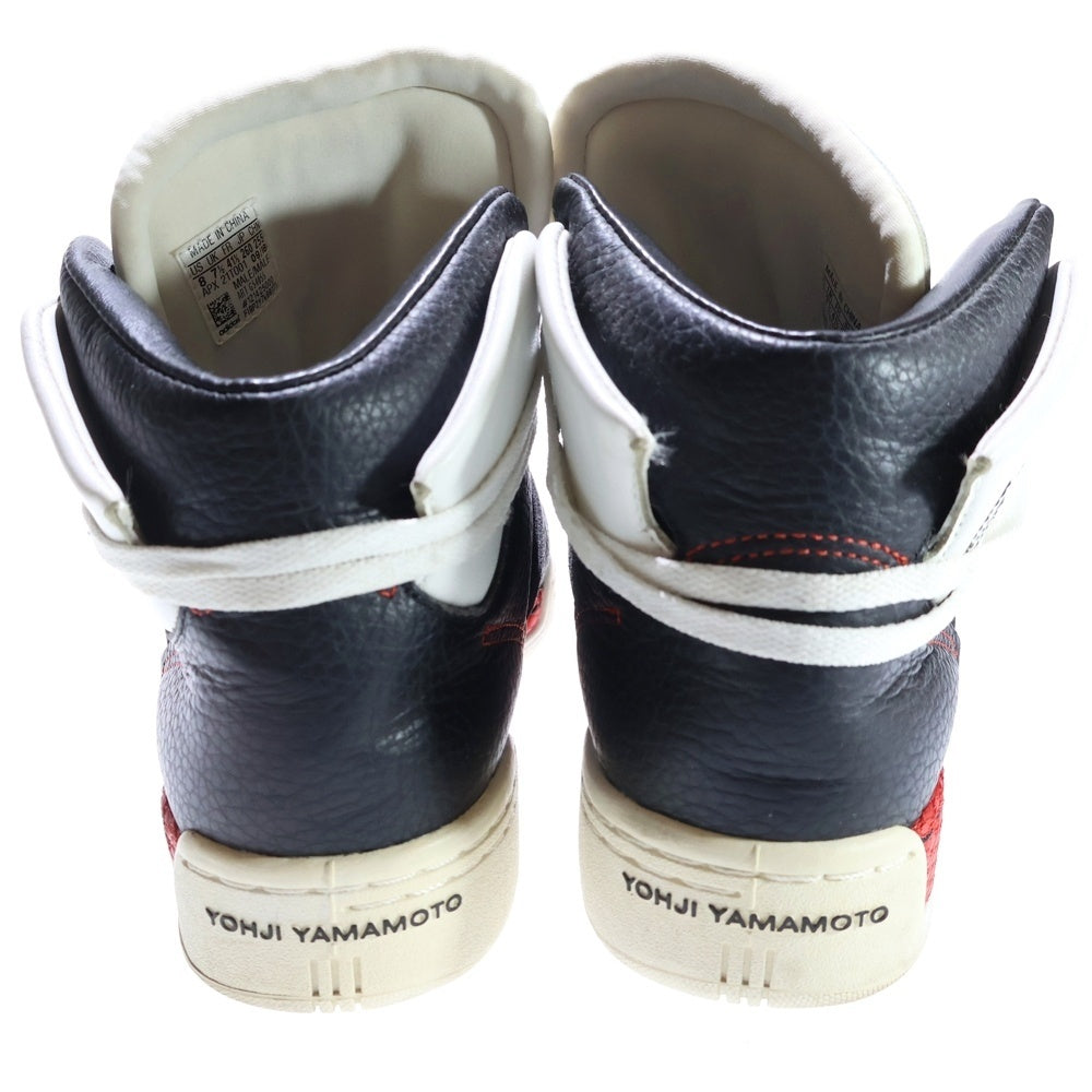 Y-3(ワイスリー) HAYWORTH ヘイワース レースアップハイカットスニーカー ブラック US8/26cm G54055 ブラック/レッド