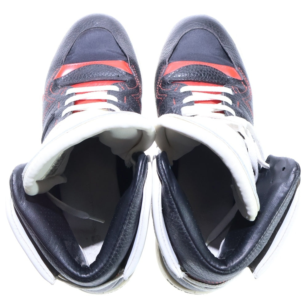 Y-3(ワイスリー) HAYWORTH ヘイワース レースアップハイカットスニーカー ブラック US8/26cm G54055 ブラック/レッド