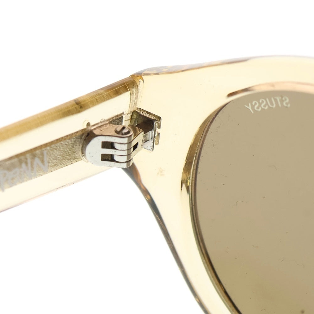 STUSSY(ステューシー) PENN SUNGLASSES クリアフレーム メガネ サングラス 眼鏡 ブラウン