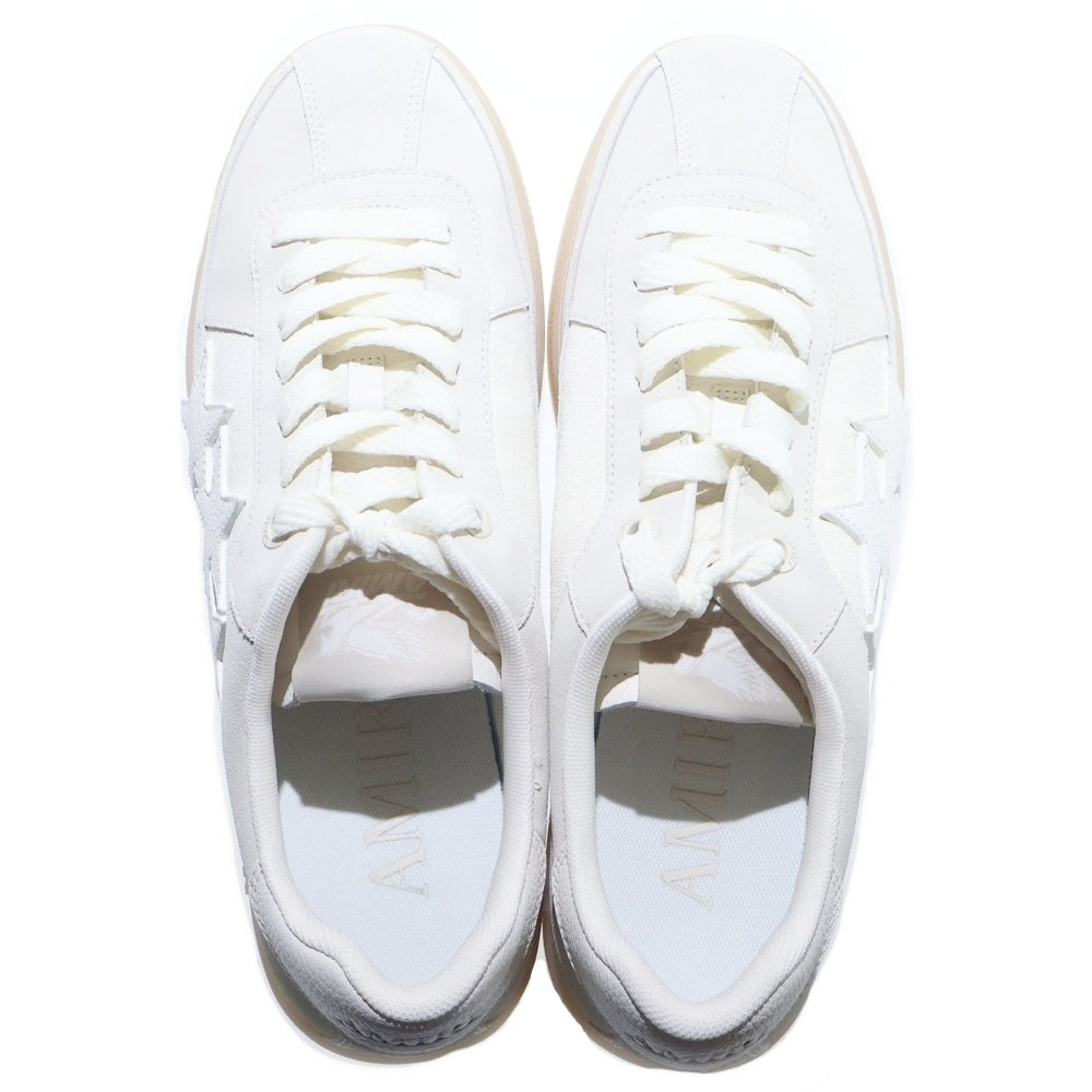 AMIRI(アミリ) Pacific Suede Low-Top Sneakers パシフィック スター スエード ローカットスニーカー ホワイト US11/29cm